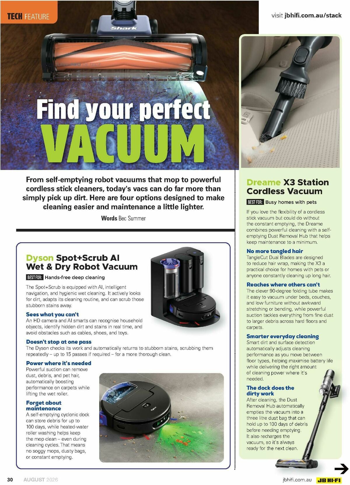 JB Hi-Fi Magazine August Catalogues from 1 August