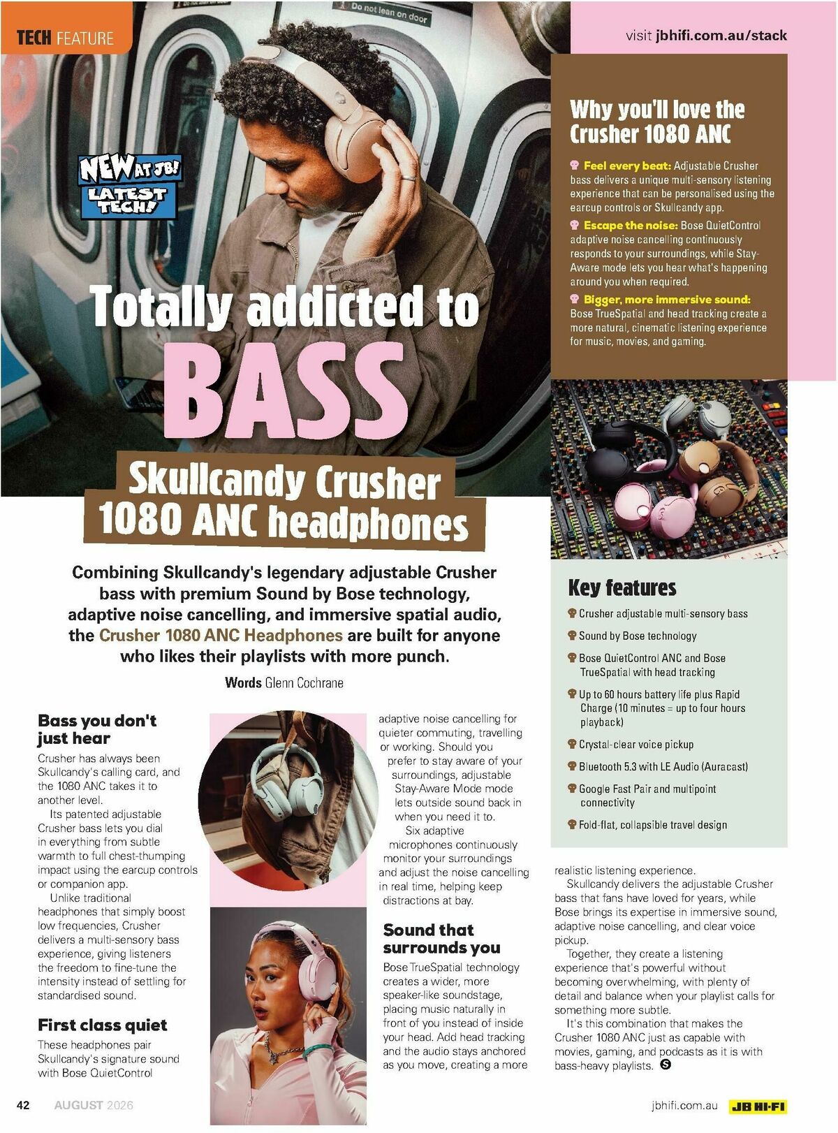 JB Hi-Fi Magazine August Catalogues from 1 August