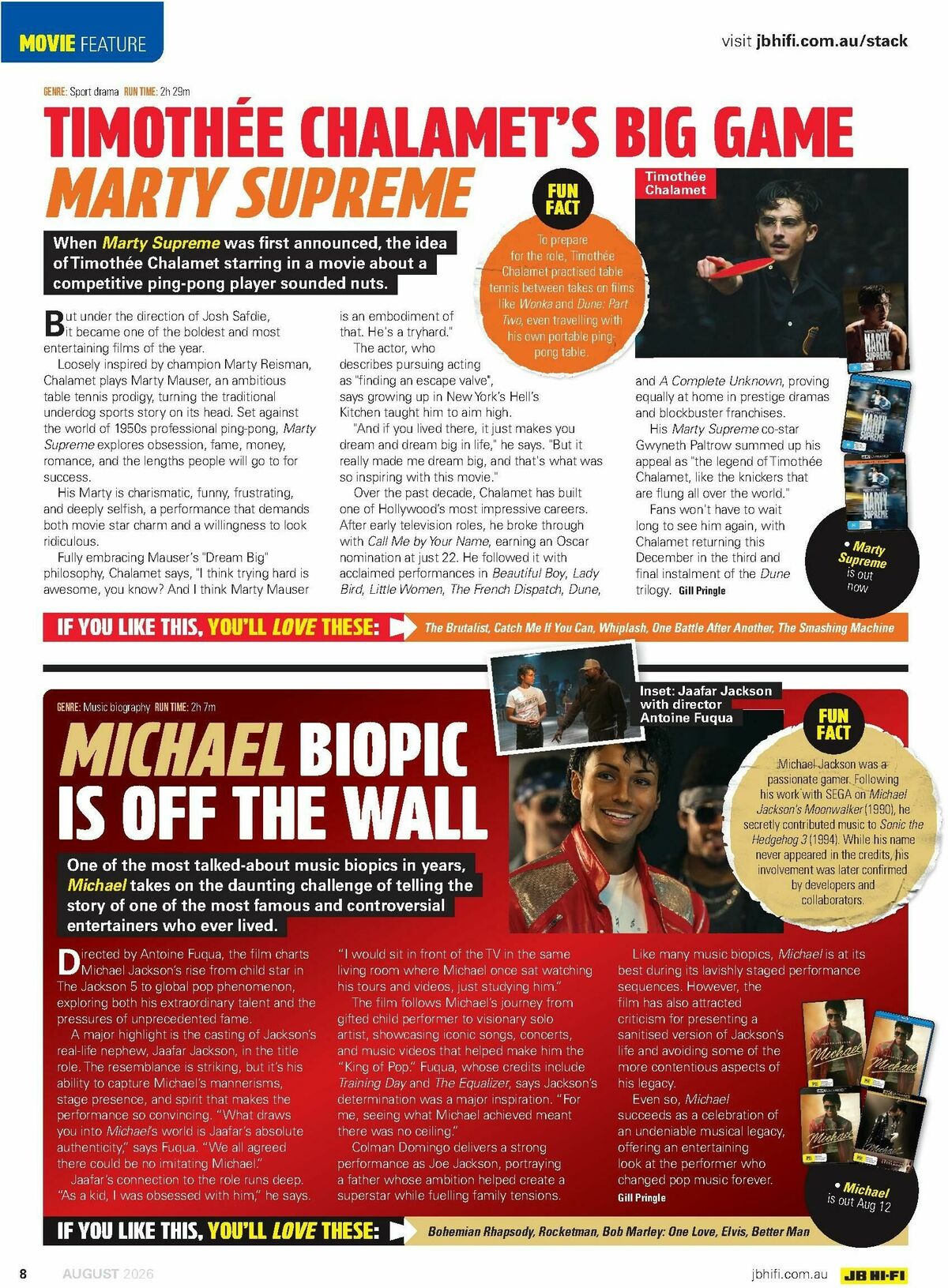 JB Hi-Fi Magazine August Catalogues from 1 August