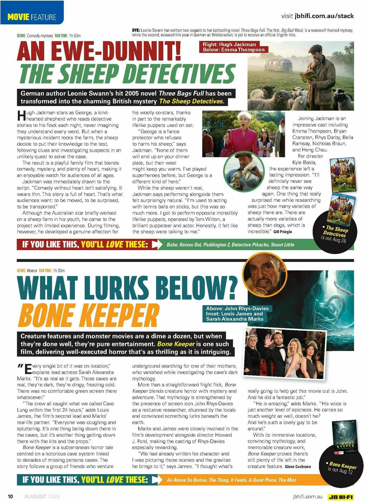JB Hi-Fi Magazine August Catalogues from 1 August