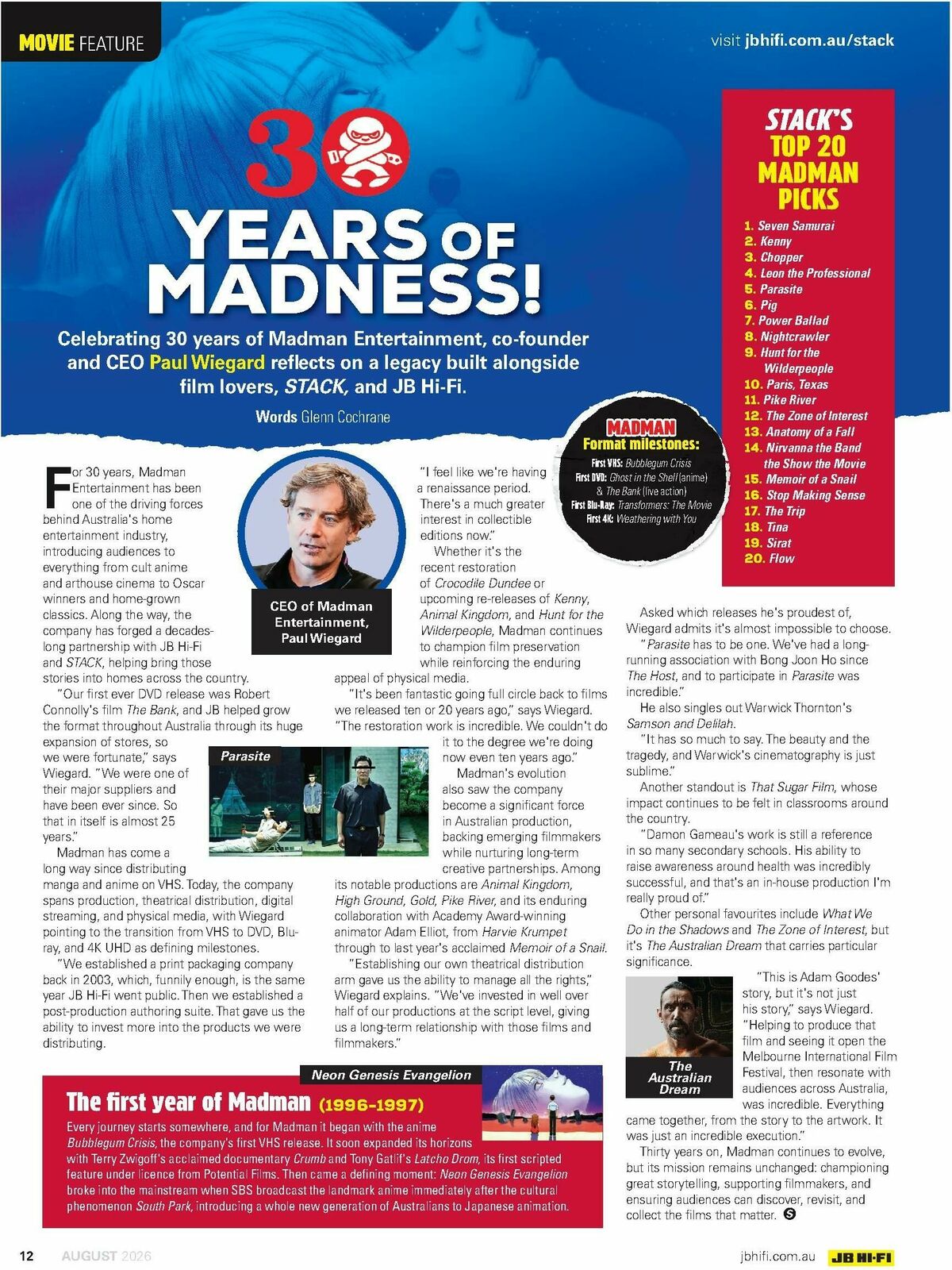JB Hi-Fi Magazine August Catalogues from 1 August