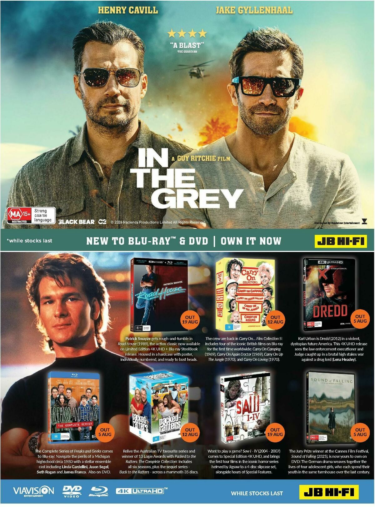 JB Hi-Fi Magazine August Catalogues from 1 August