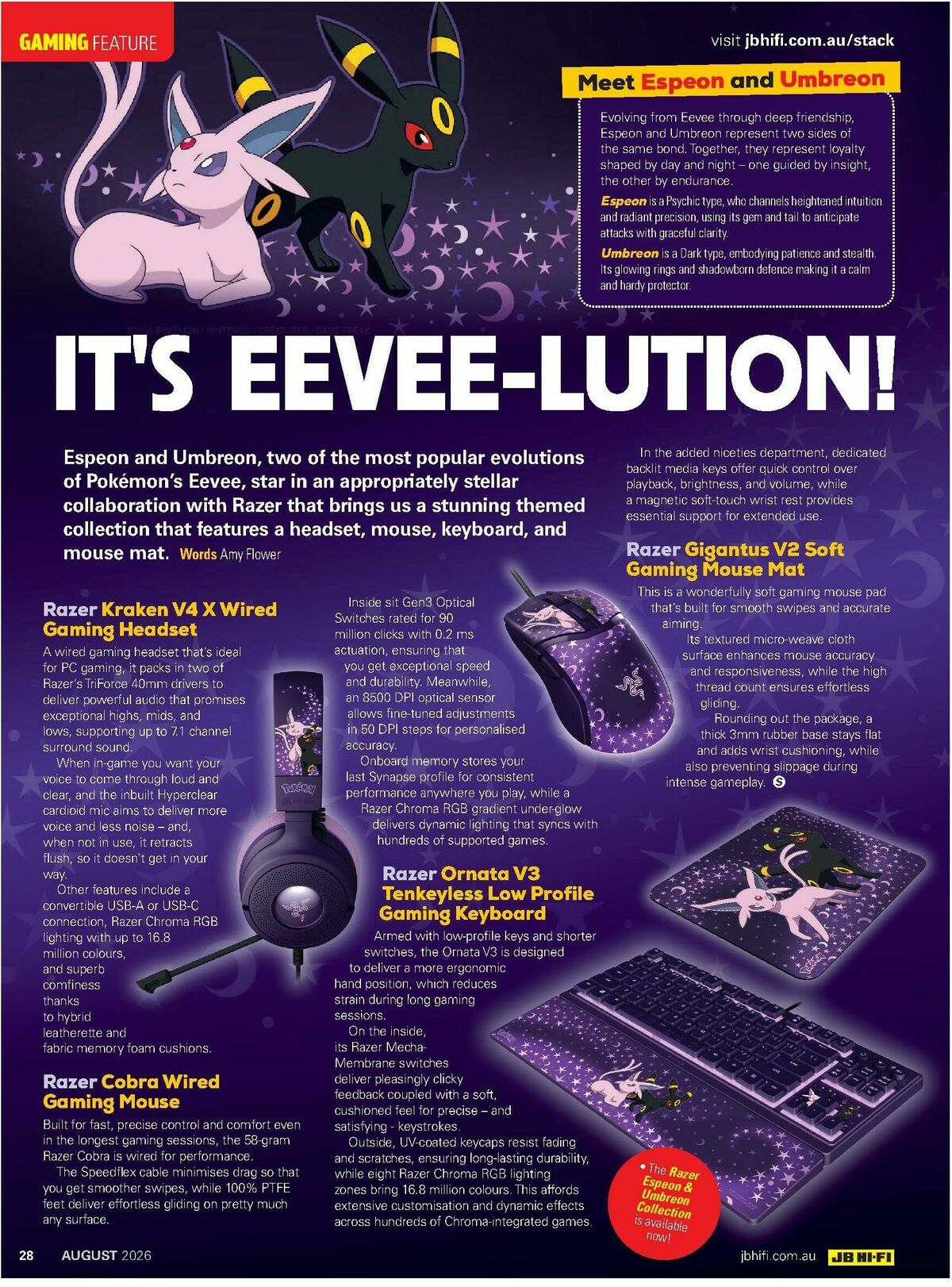 JB Hi-Fi Magazine August Catalogues from 1 August