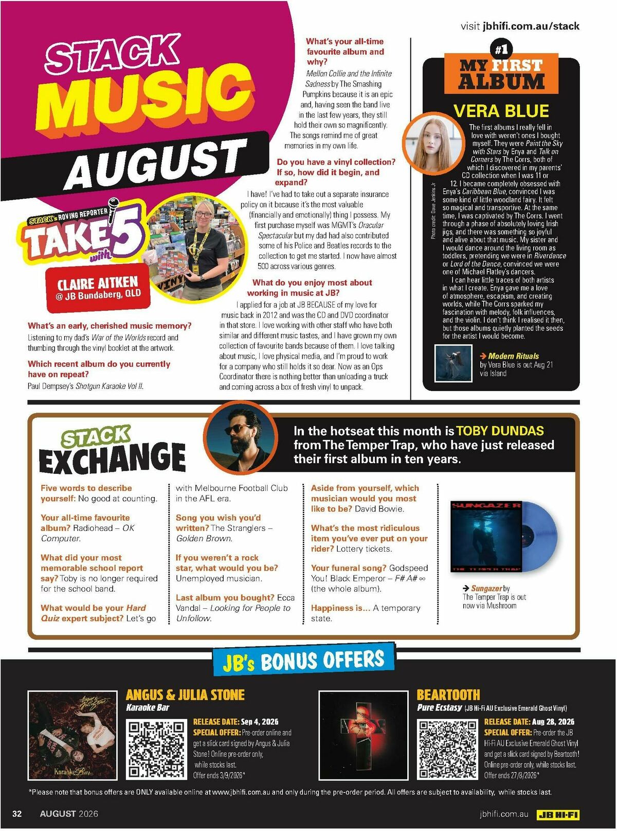 JB Hi-Fi Magazine August Catalogues from 1 August