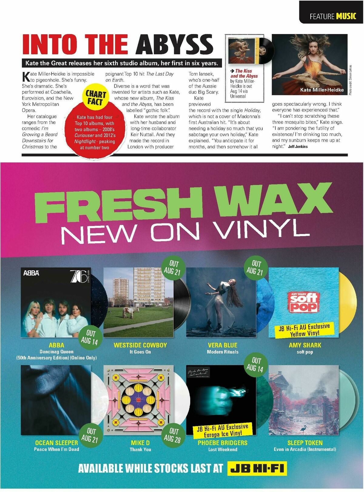 JB Hi-Fi Magazine August Catalogues from 1 August