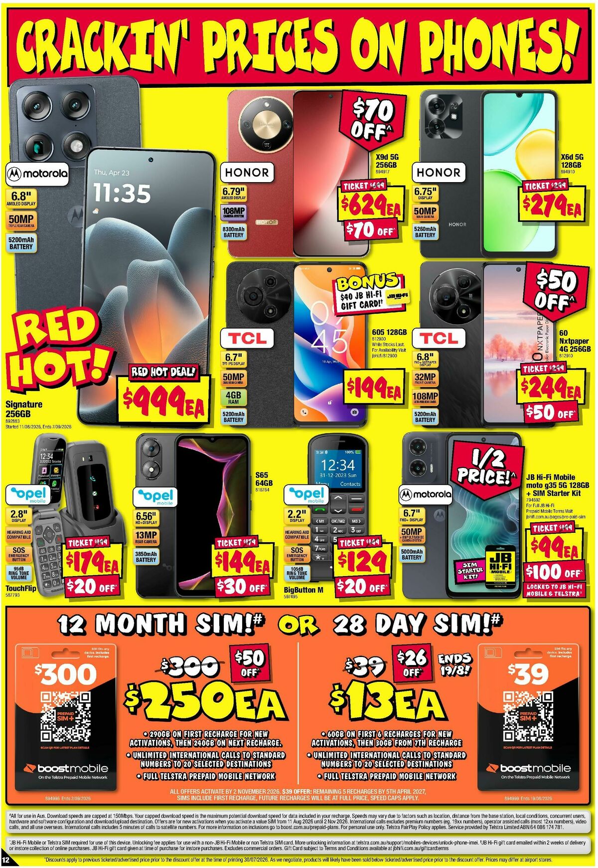 JB Hi-Fi Catalogues from 13 August