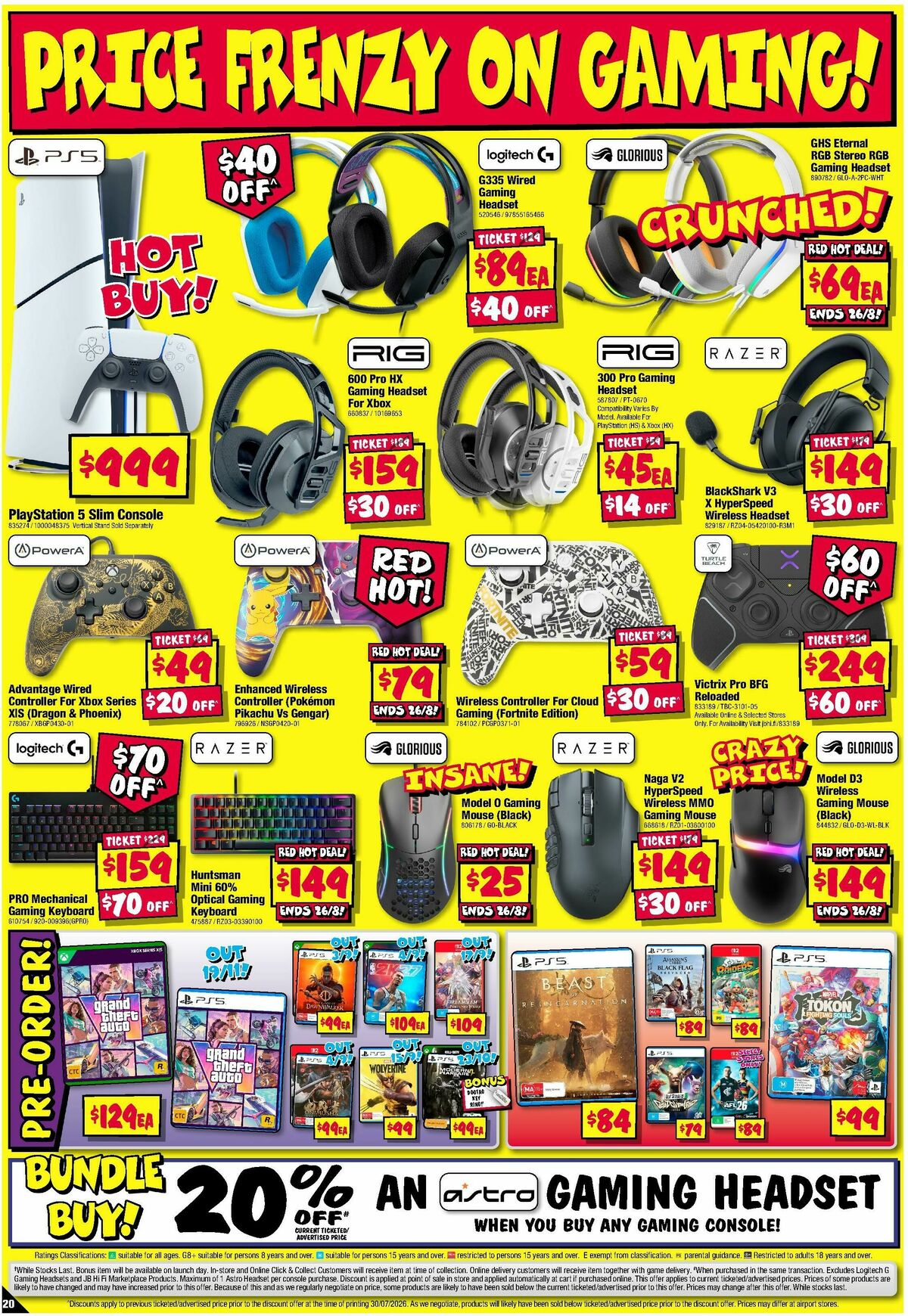 JB Hi-Fi Catalogues from 13 August