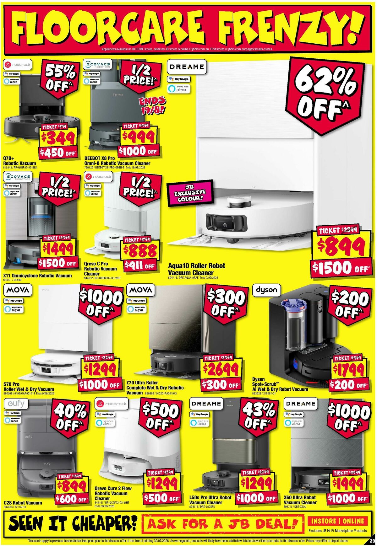 JB Hi-Fi Catalogues from 13 August