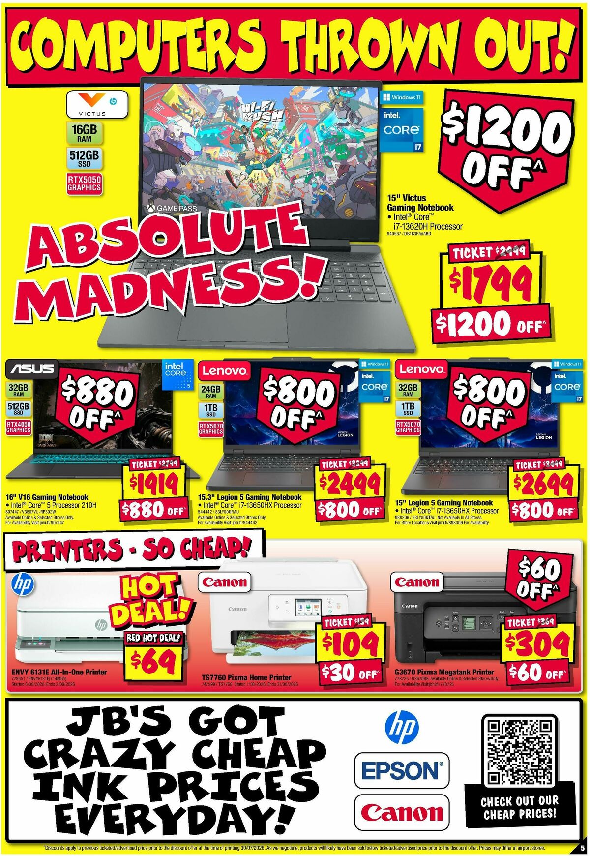 JB Hi-Fi Catalogues from 13 August