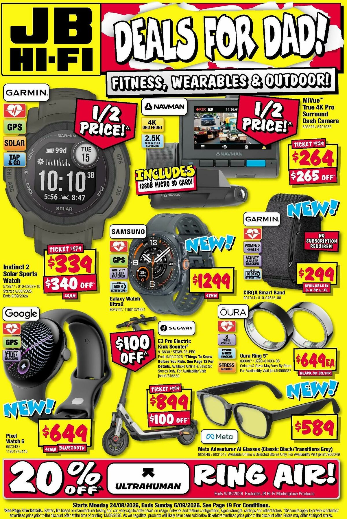 JB Hi-Fi Deals for dad! Catalogues from 24 August