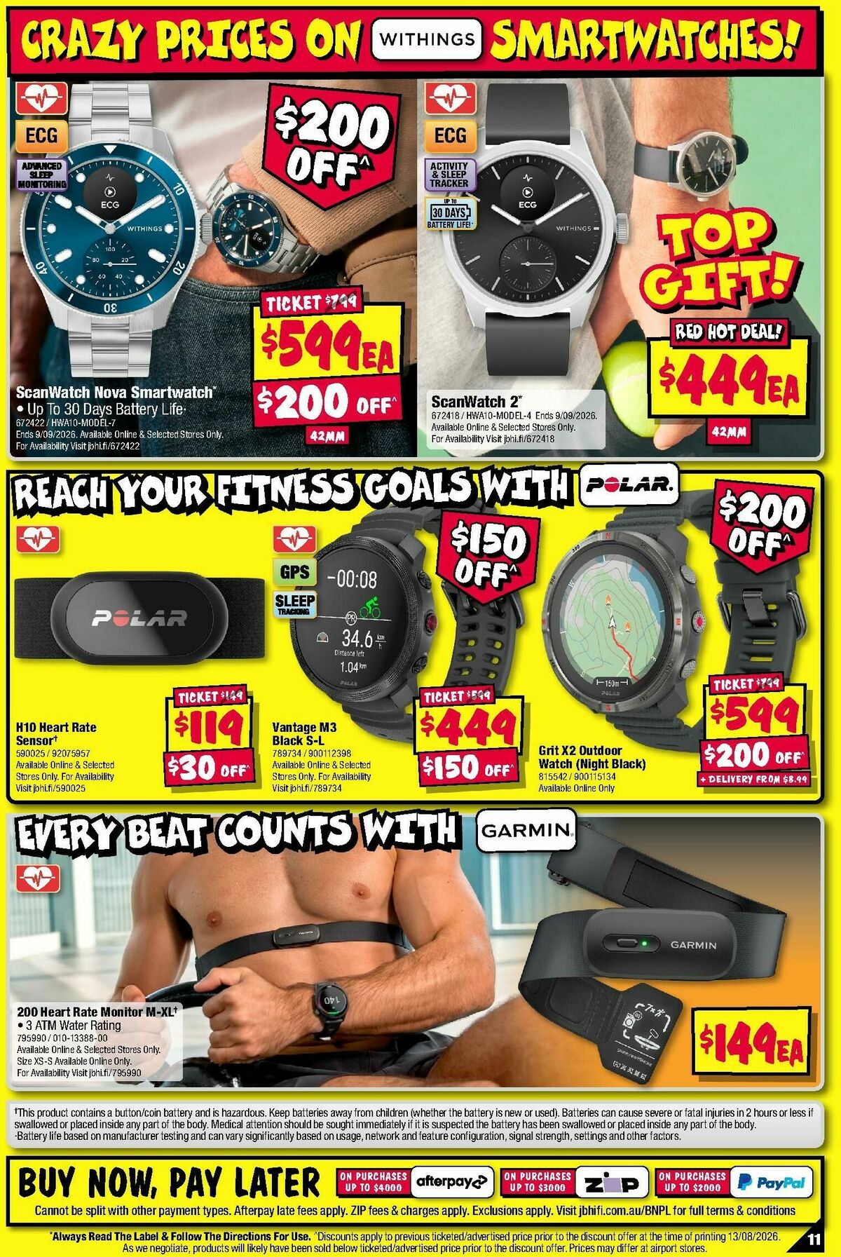 JB Hi-Fi Deals for dad! Catalogues from 24 August