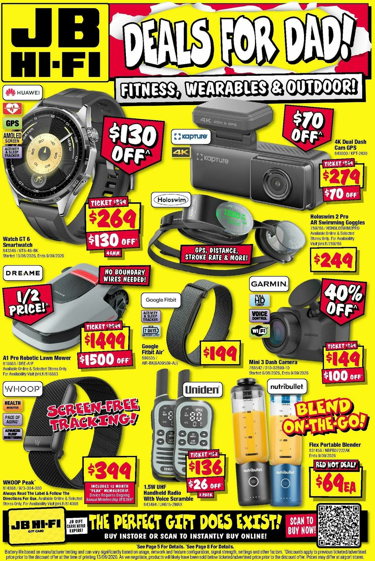 JB Hi-Fi Deals for dad! Catalogues from 24 August