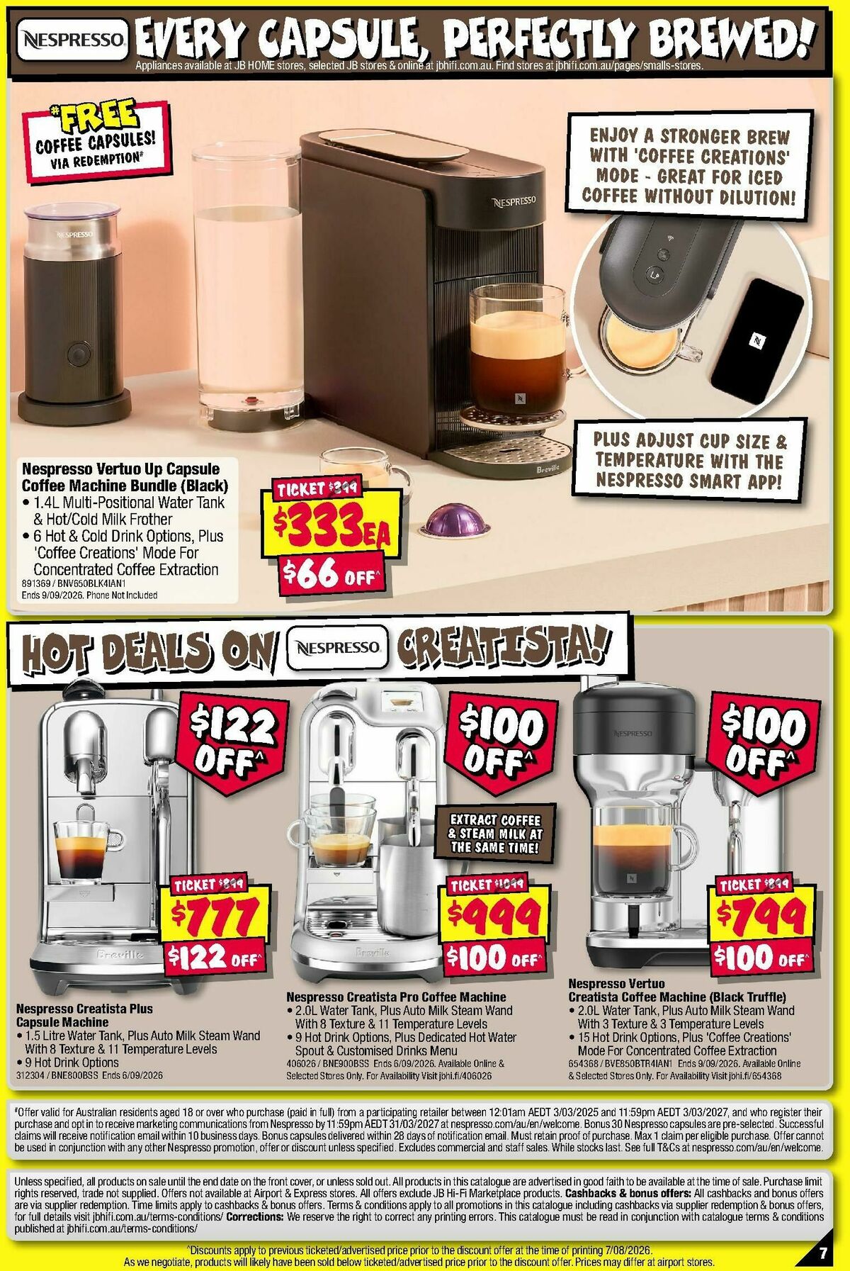 JB Hi-Fi Hottest Coffee Range! Catalogues from 20 August