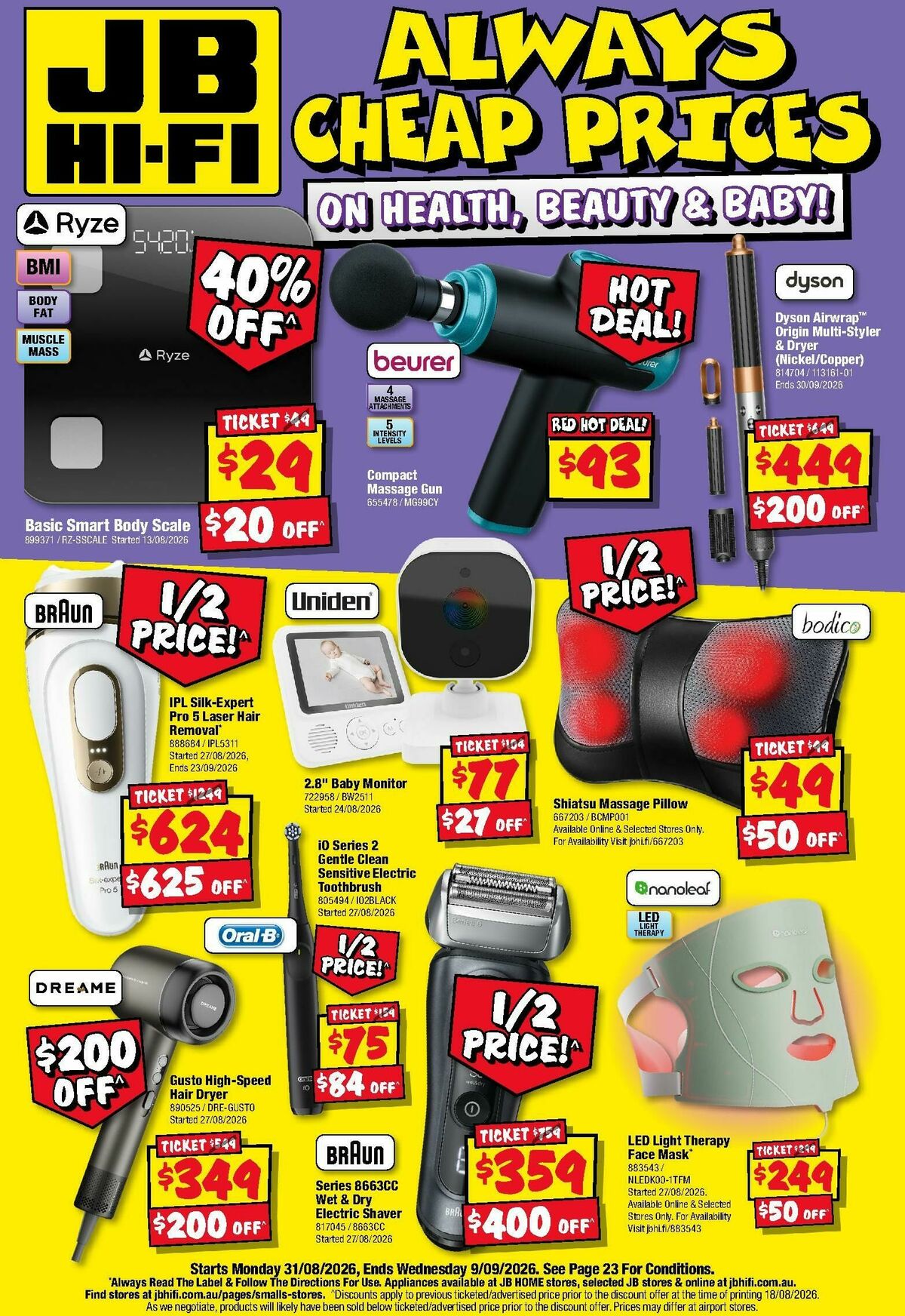 JB Hi-Fi Catalogues from 31 August