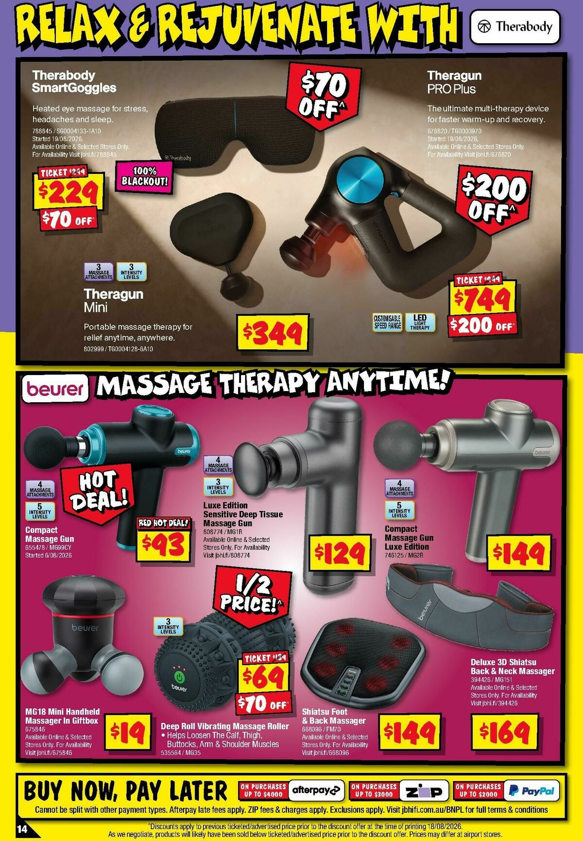 JB Hi-Fi Catalogues from 31 August