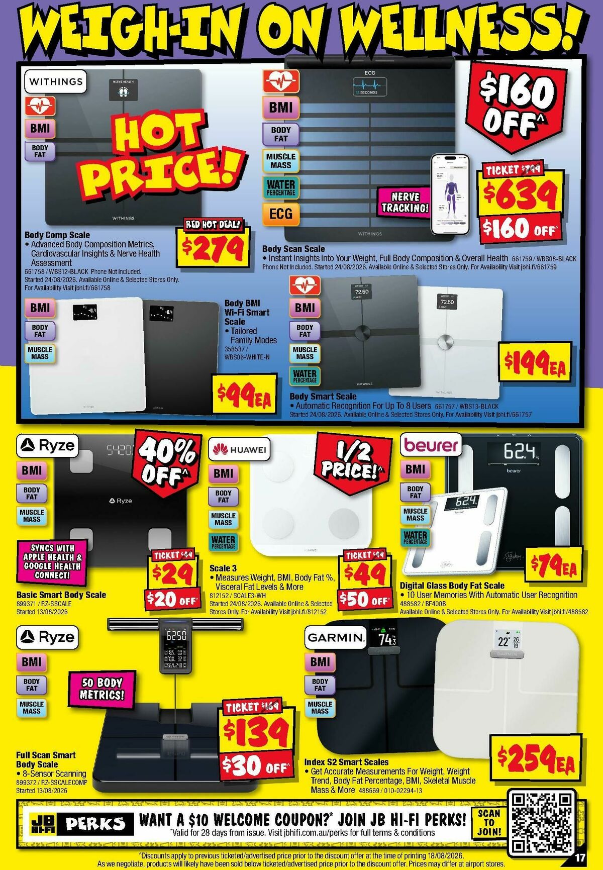 JB Hi-Fi Catalogues from 31 August