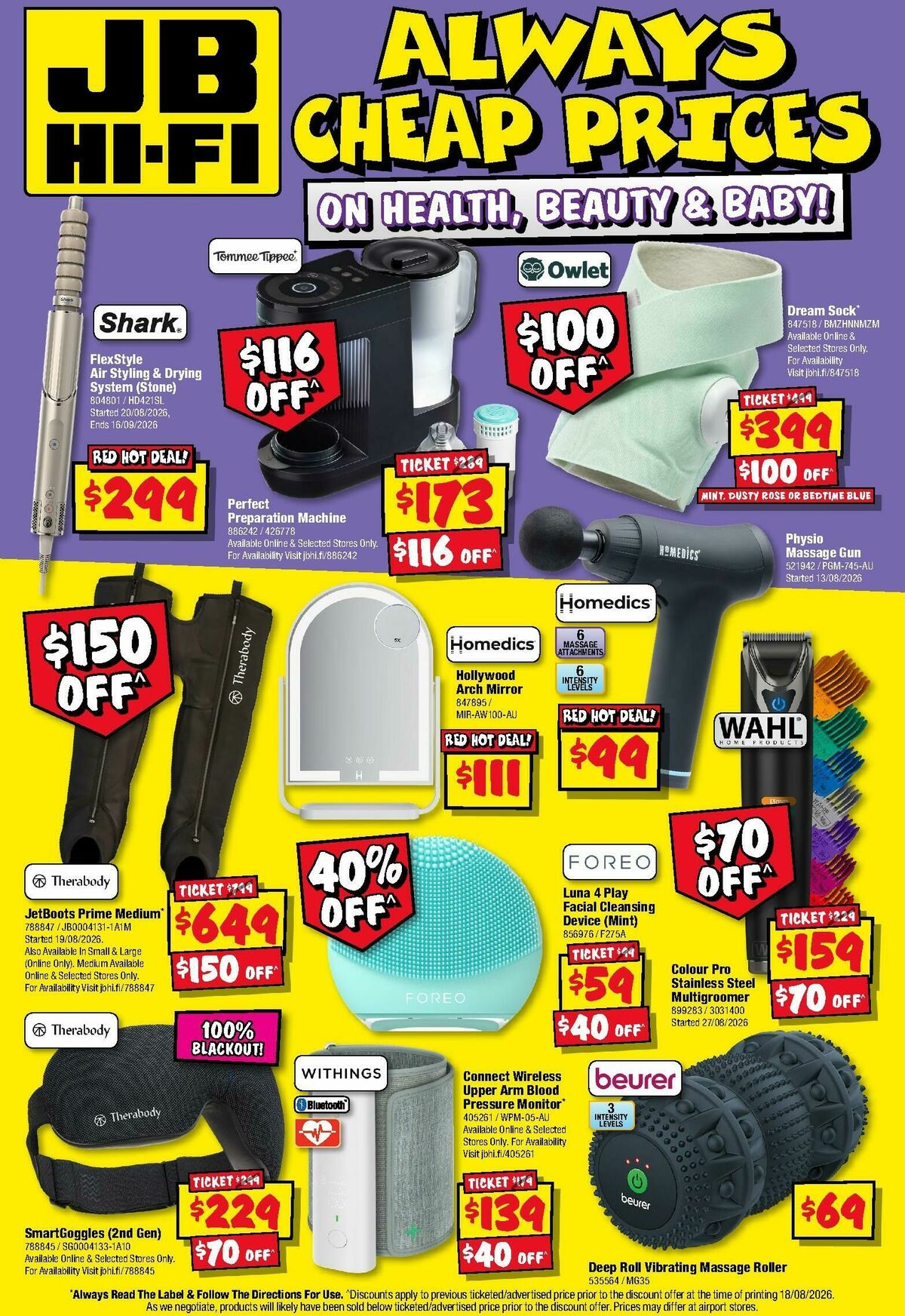 JB Hi-Fi Catalogues from 31 August