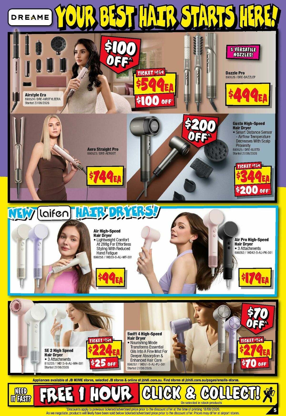 JB Hi-Fi Catalogues from 31 August