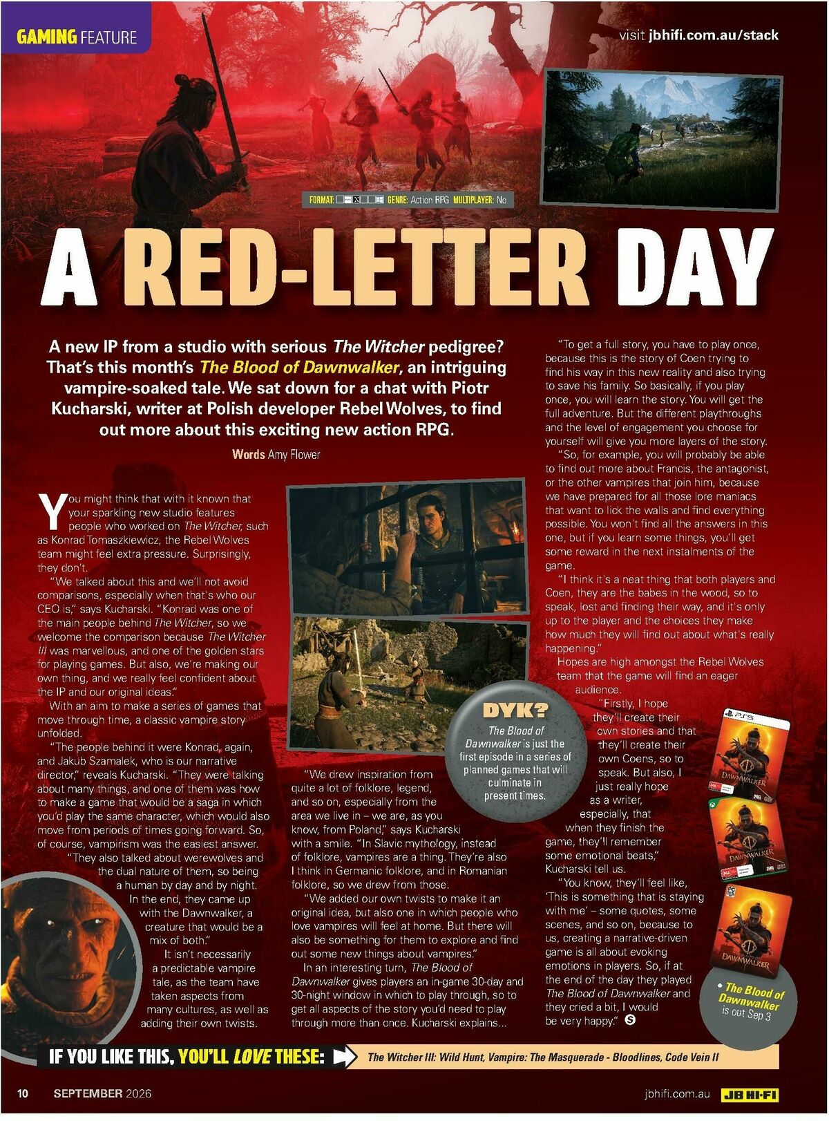 JB Hi-Fi Magazine September Catalogues from 1 September