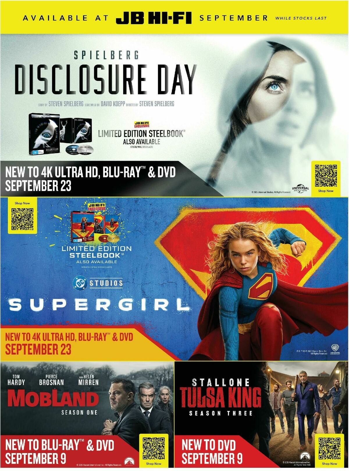 JB Hi-Fi Magazine September Catalogues from 1 September