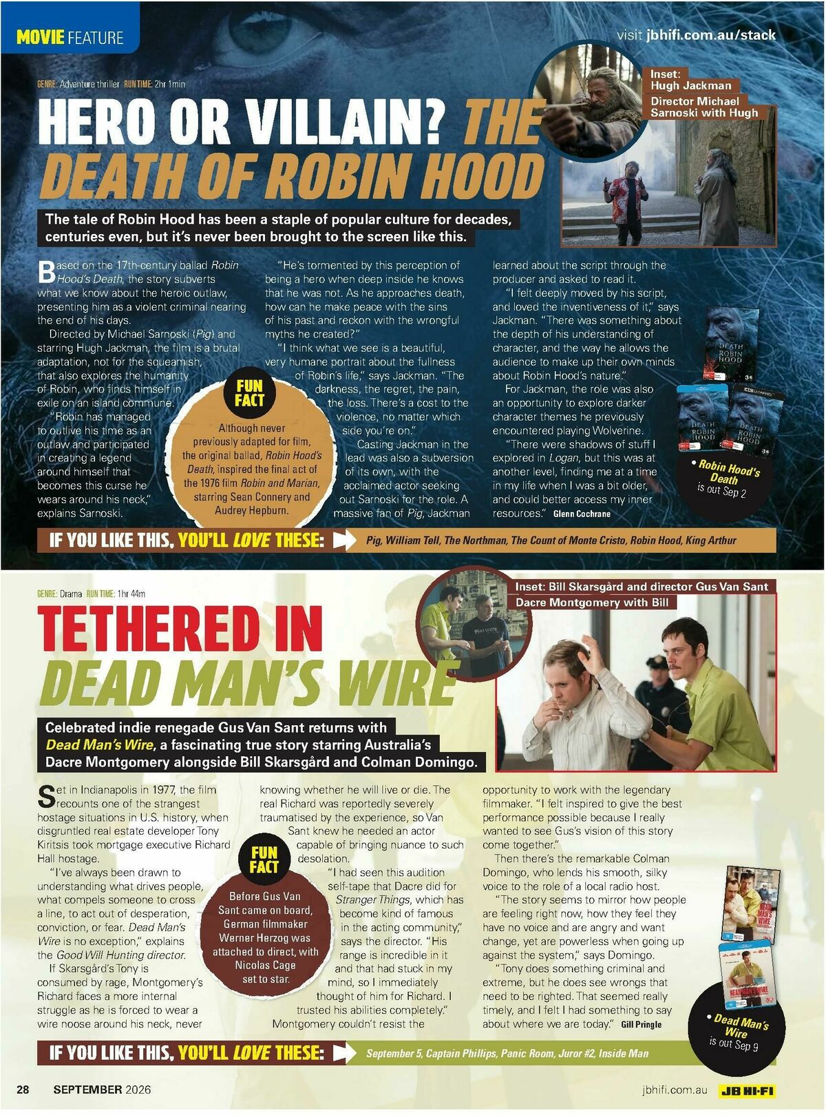 JB Hi-Fi Magazine September Catalogues from 1 September