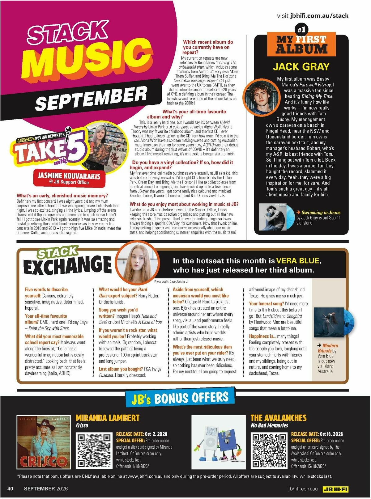 JB Hi-Fi Magazine September Catalogues from 1 September