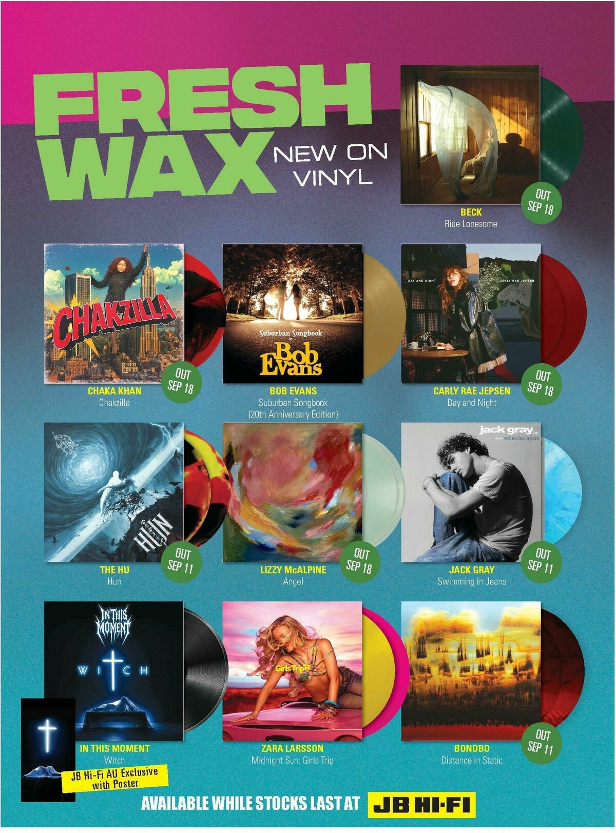 JB Hi-Fi Magazine September Catalogues from 1 September