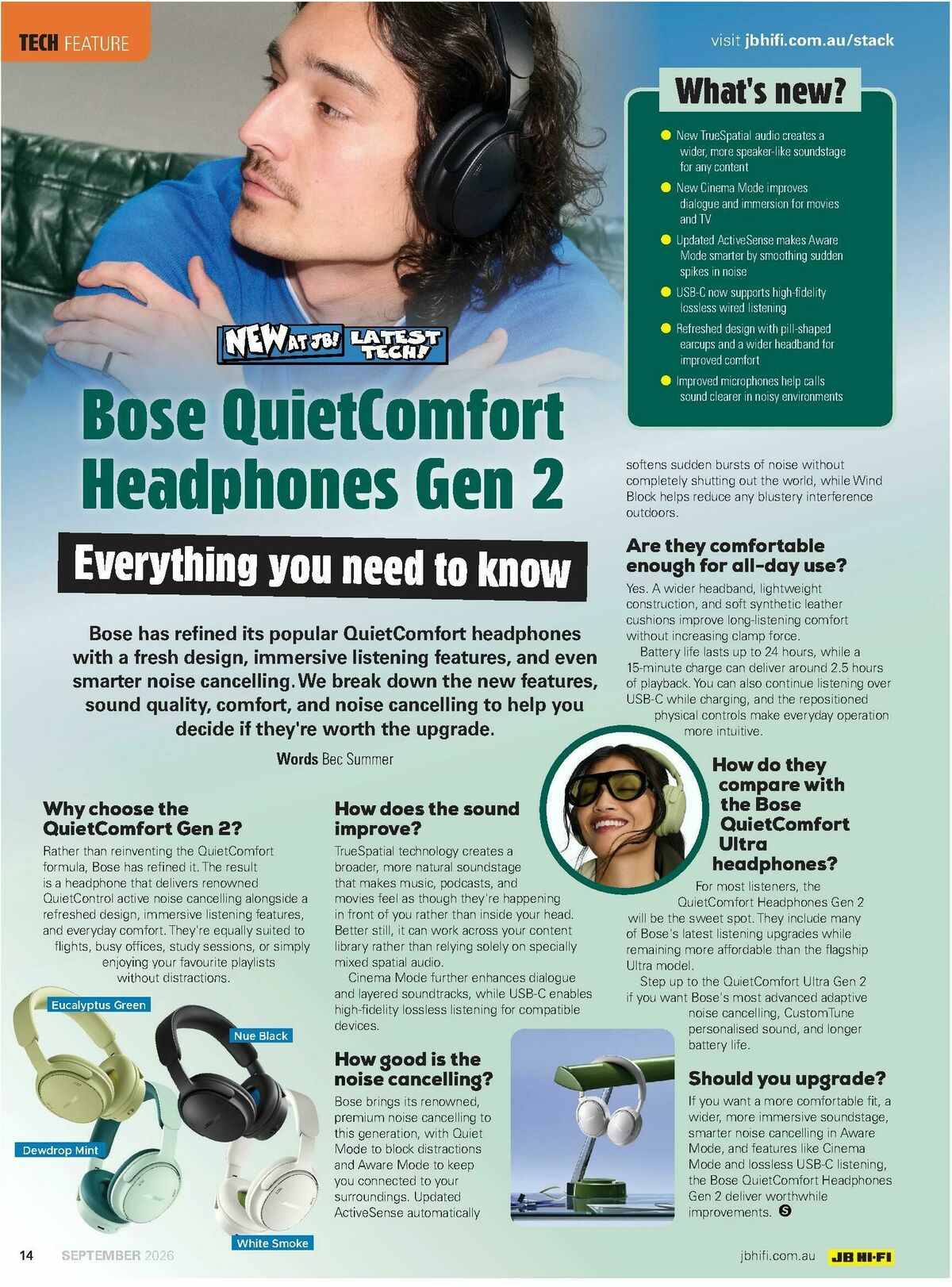 JB Hi-Fi Magazine September Catalogues from 1 September
