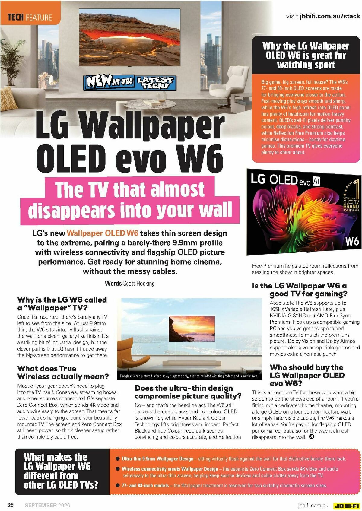JB Hi-Fi Magazine September Catalogues from 1 September