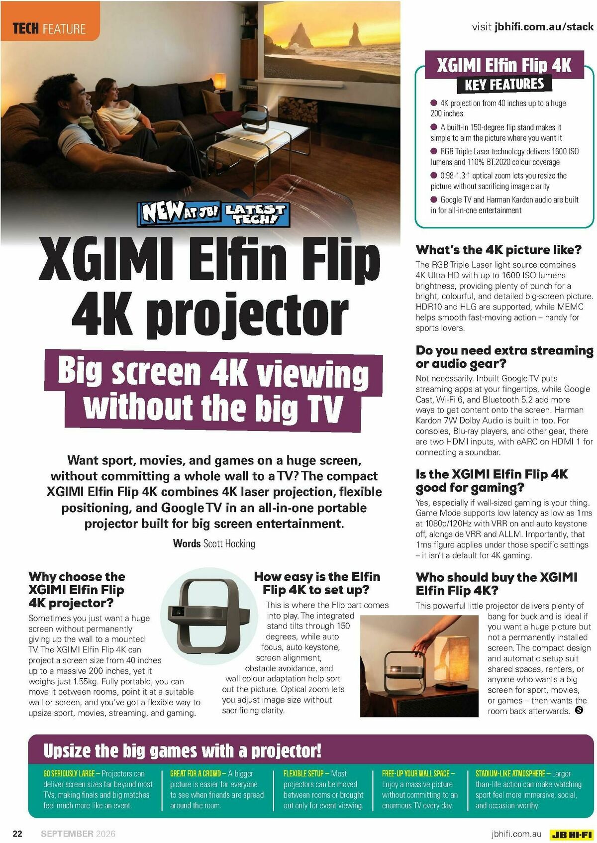 JB Hi-Fi Magazine September Catalogues from 1 September