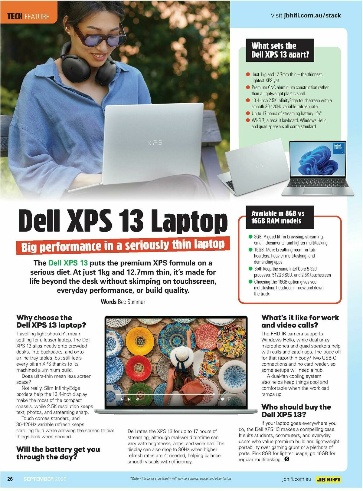 JB Hi-Fi Magazine September Catalogues from 1 September