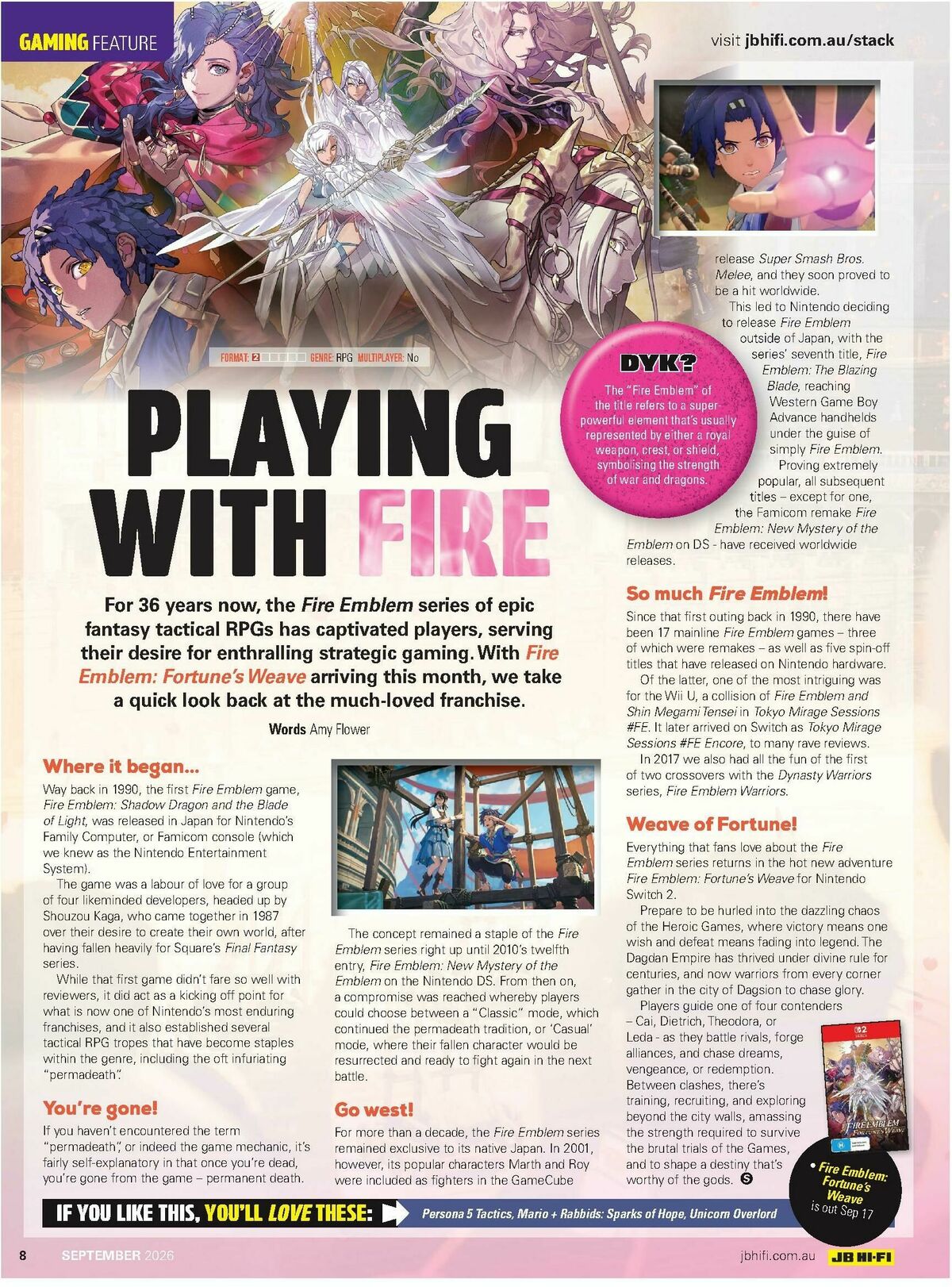 JB Hi-Fi Magazine September Catalogues from 1 September