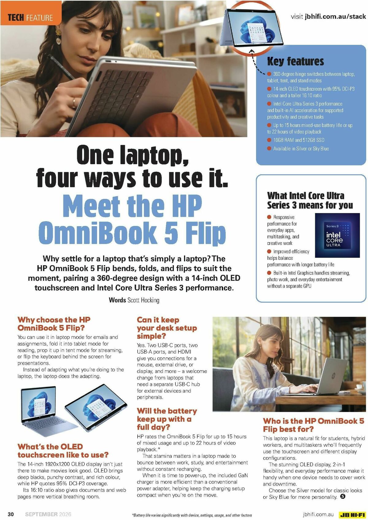 JB Hi-Fi Magazine September Catalogues from 1 September