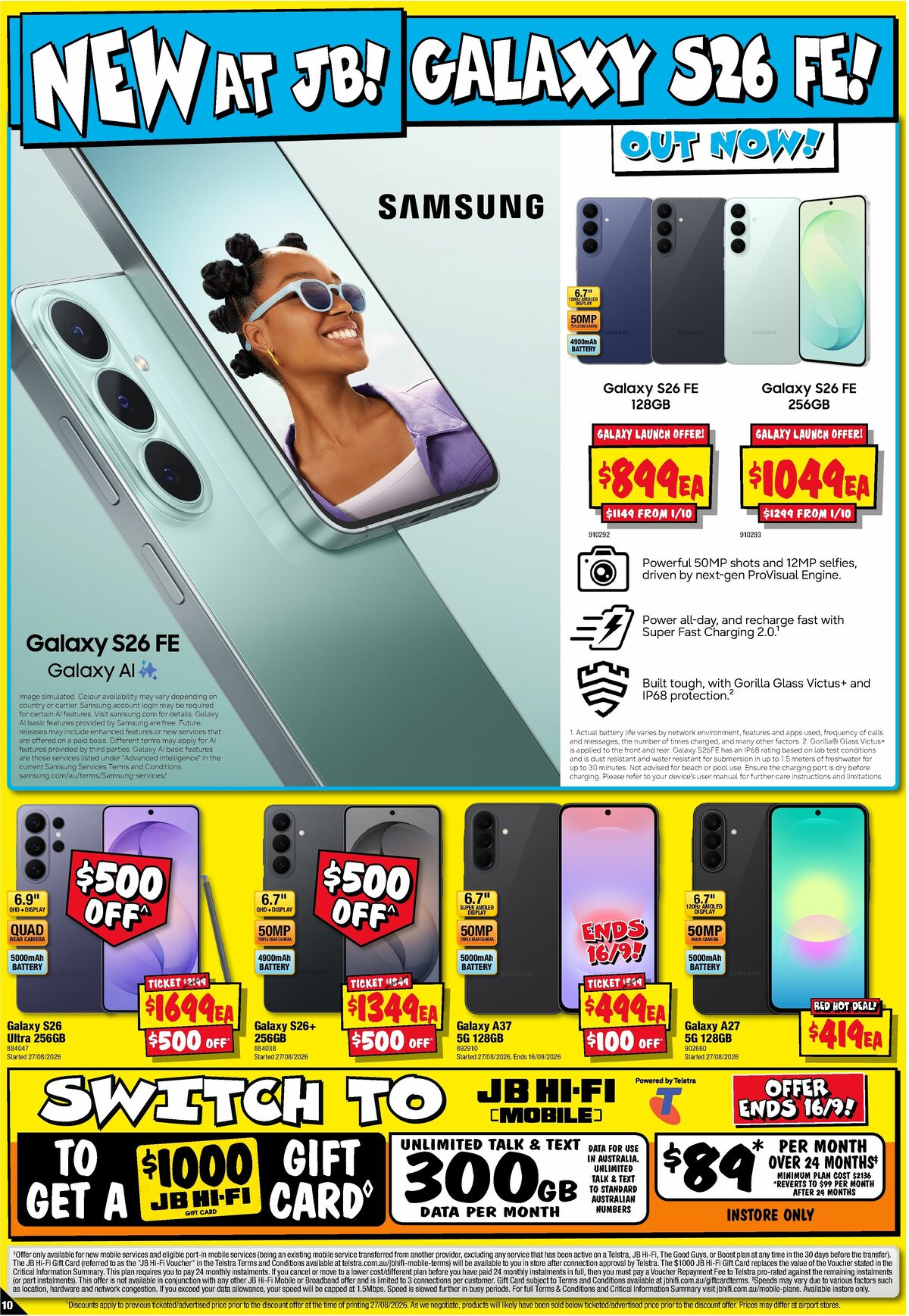 JB Hi-Fi Catalogues from 10 September