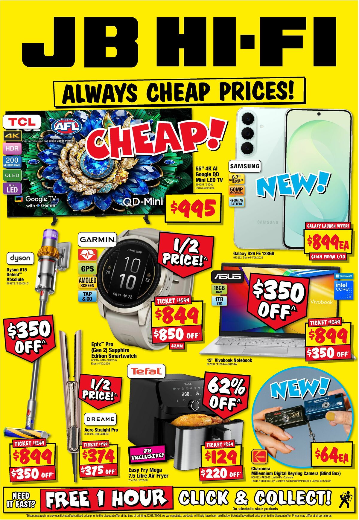 JB Hi-Fi Catalogues from 10 September