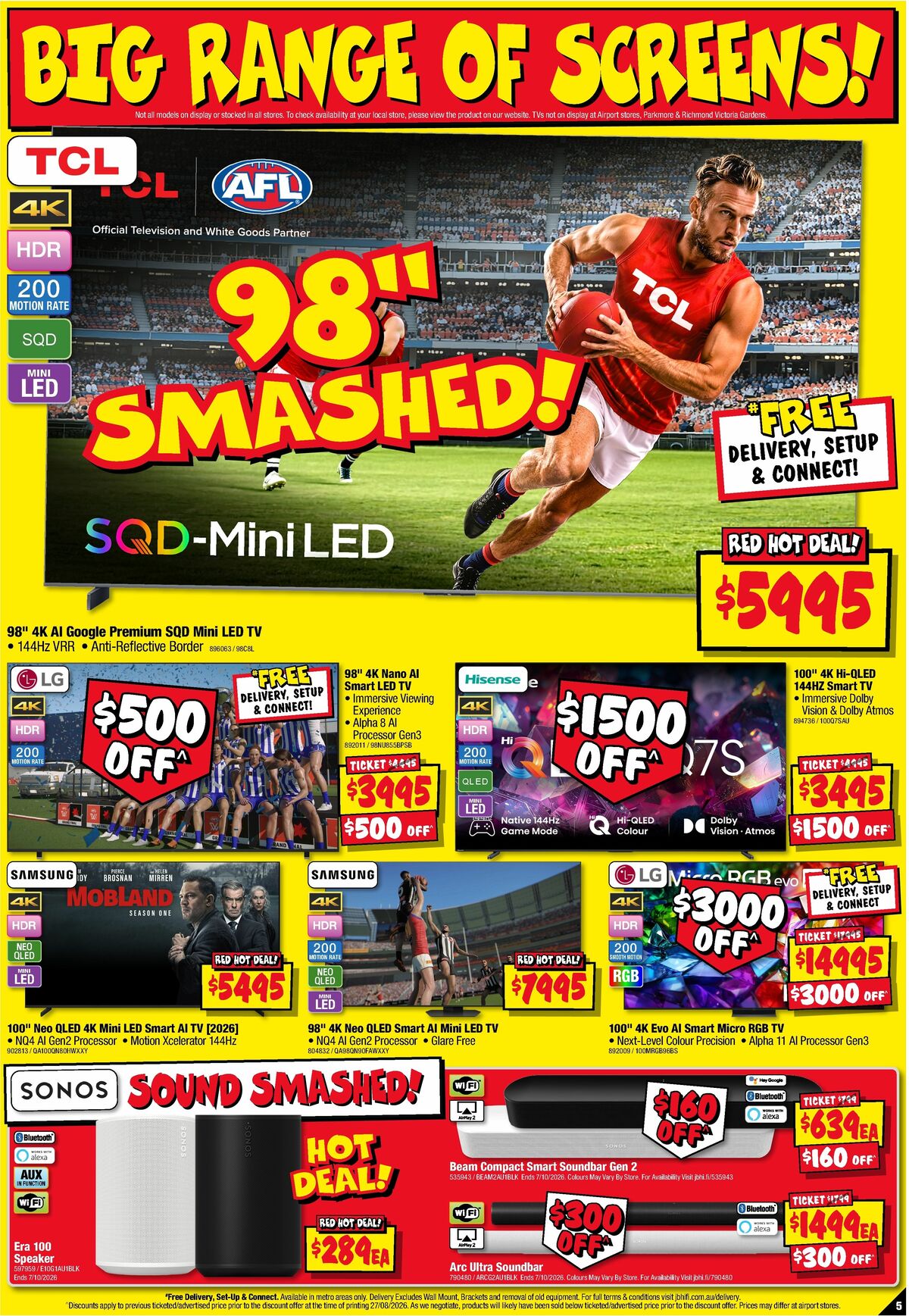JB Hi-Fi Catalogues from 10 September