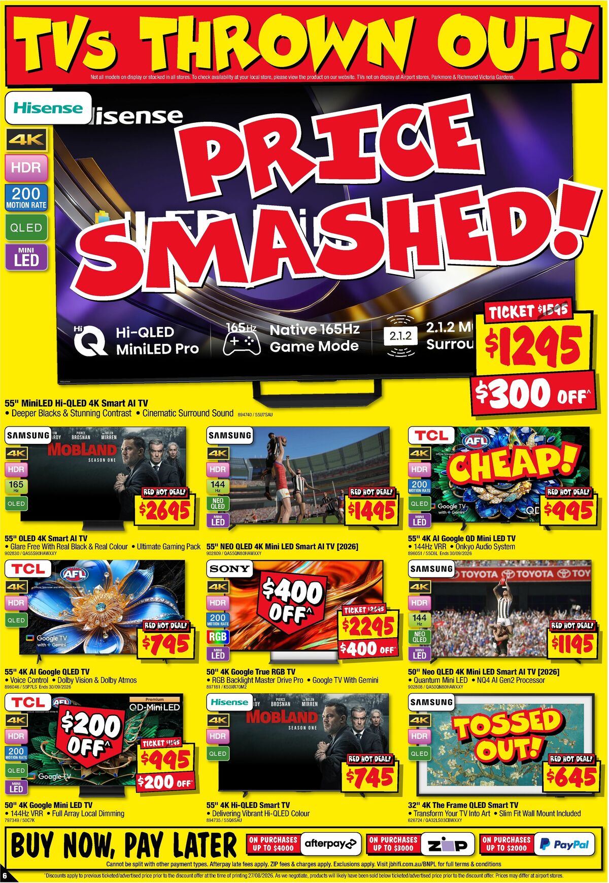 JB Hi-Fi Catalogues from 10 September