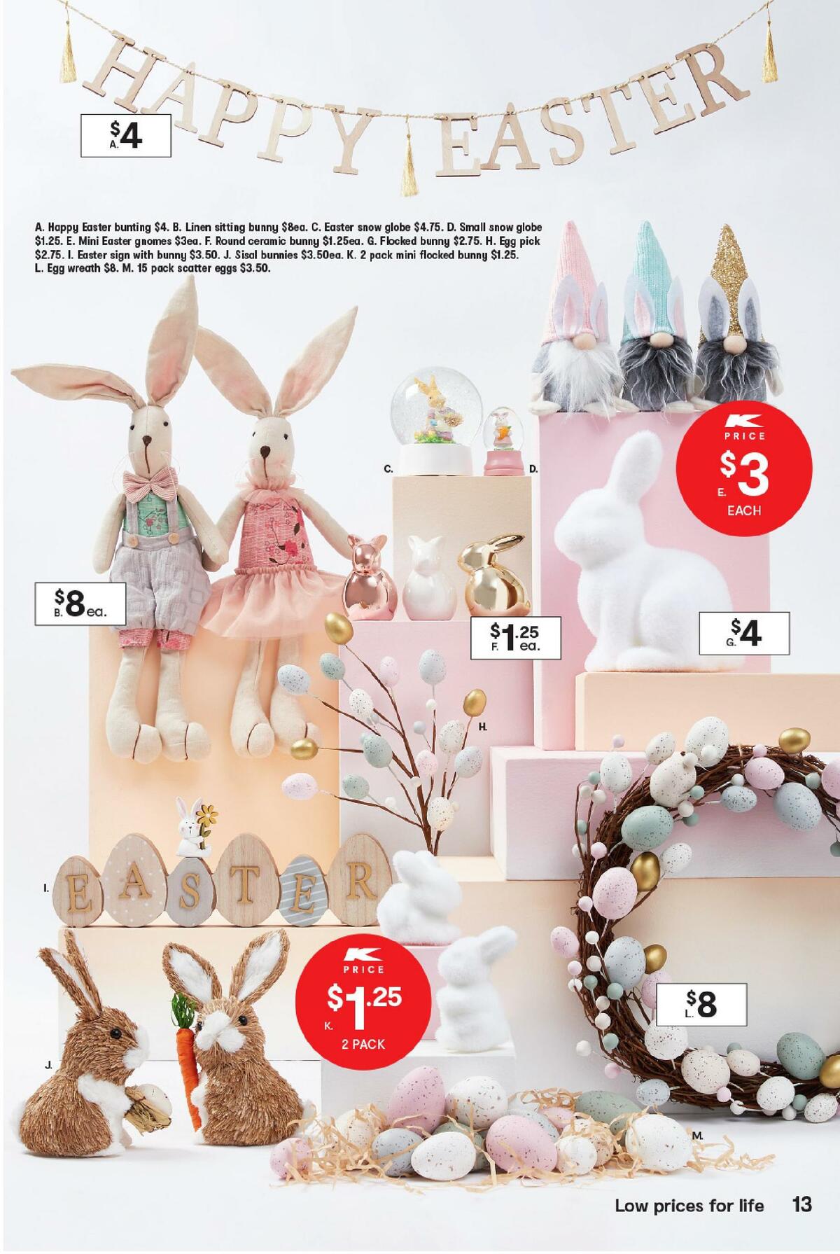 Kmart Endless Easter Fun Catalogues from 2 April