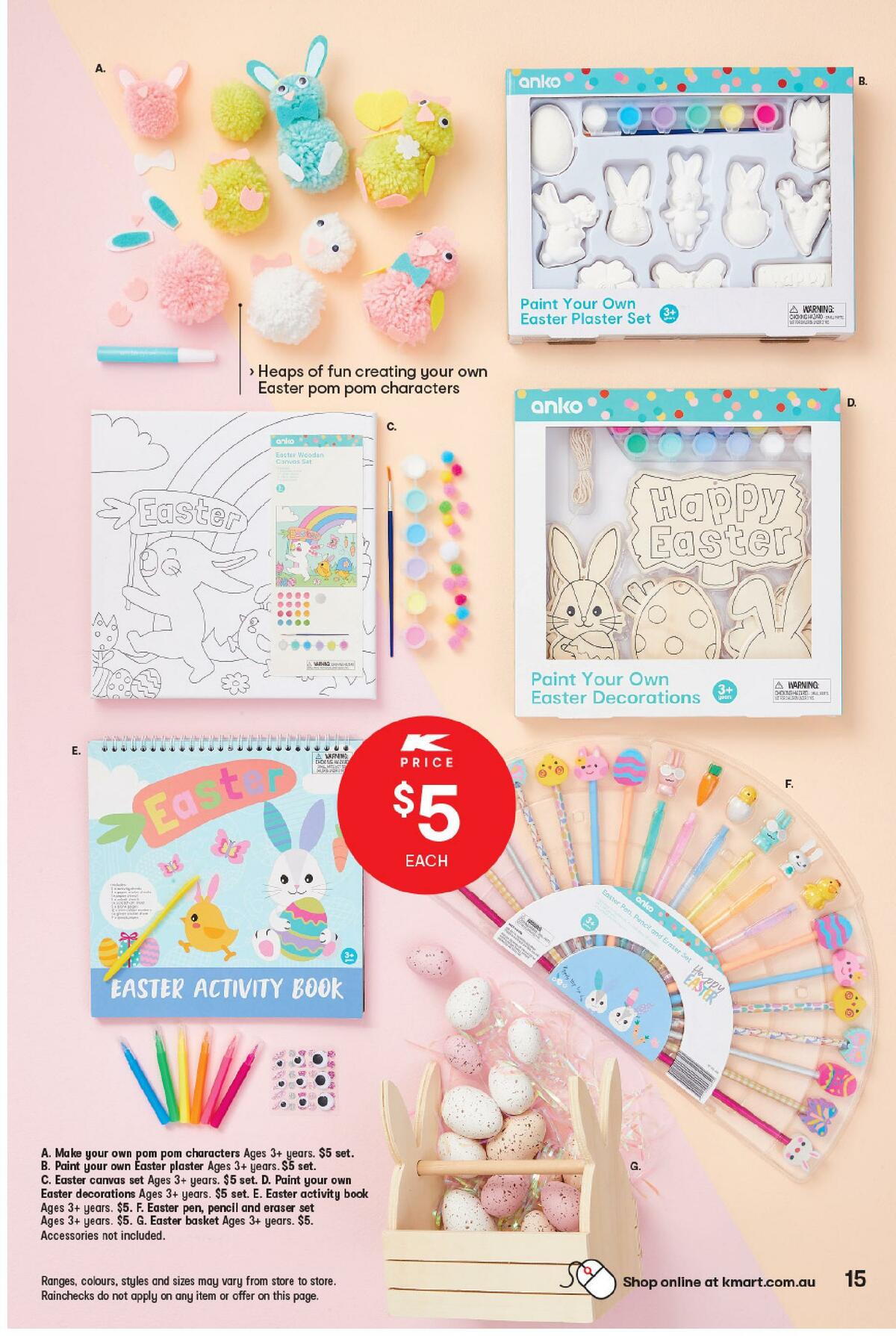 Kmart Endless Easter Fun Catalogues from 2 April