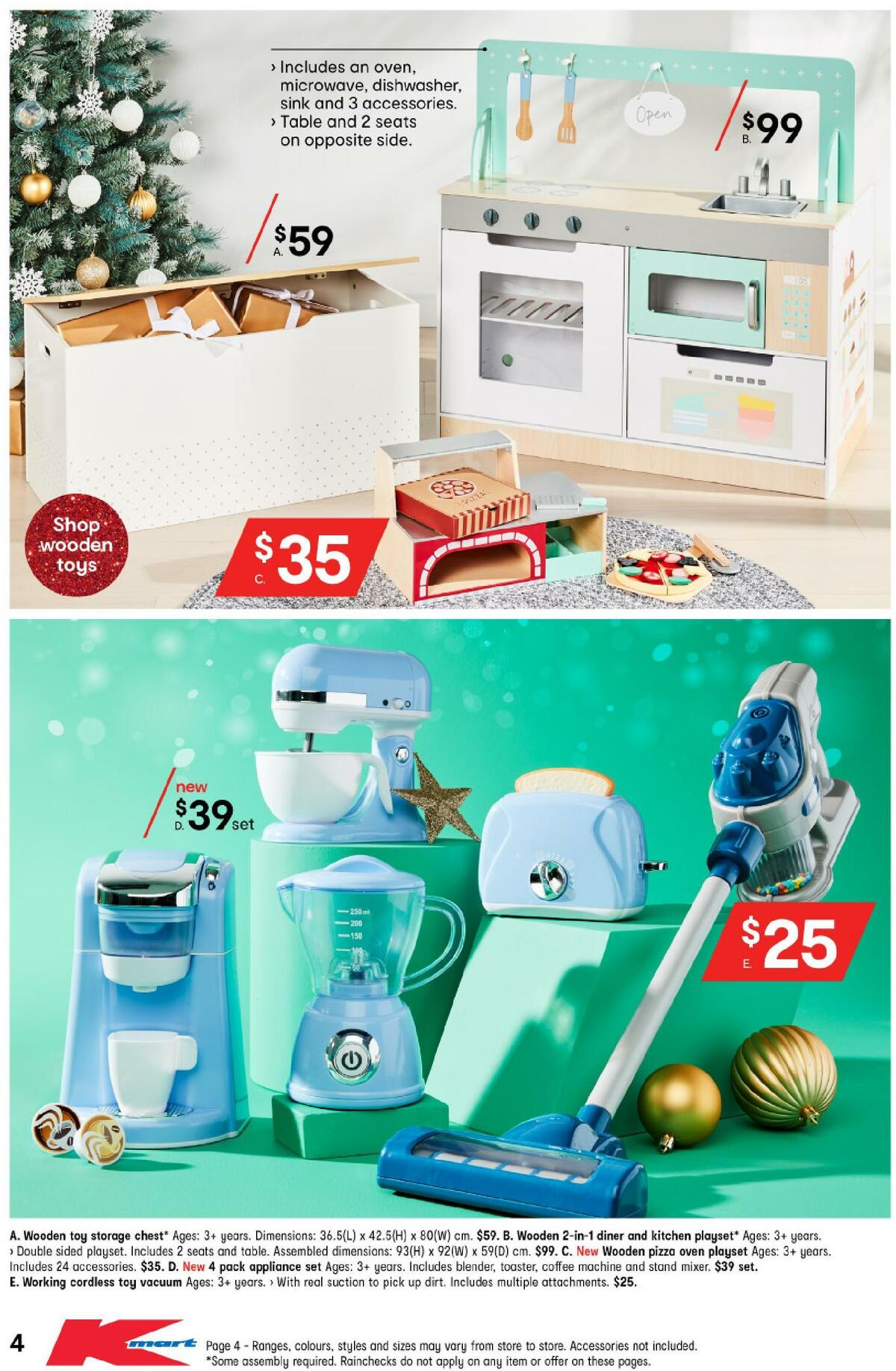 Kmart Joy to Your Christmas Catalogues from 29 October