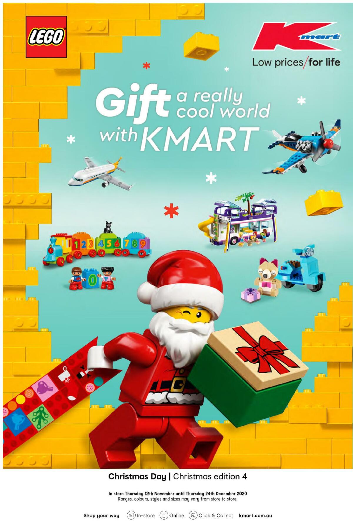 Kmart Gift a Really Cool World with Kmart Catalogues from 12 November