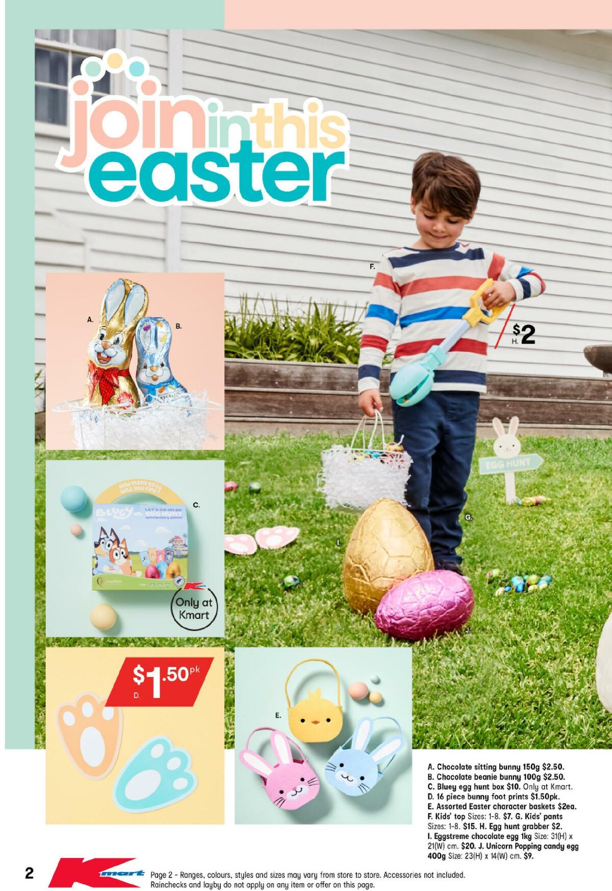 Kmart Join in this Easter Catalogues from 25 March