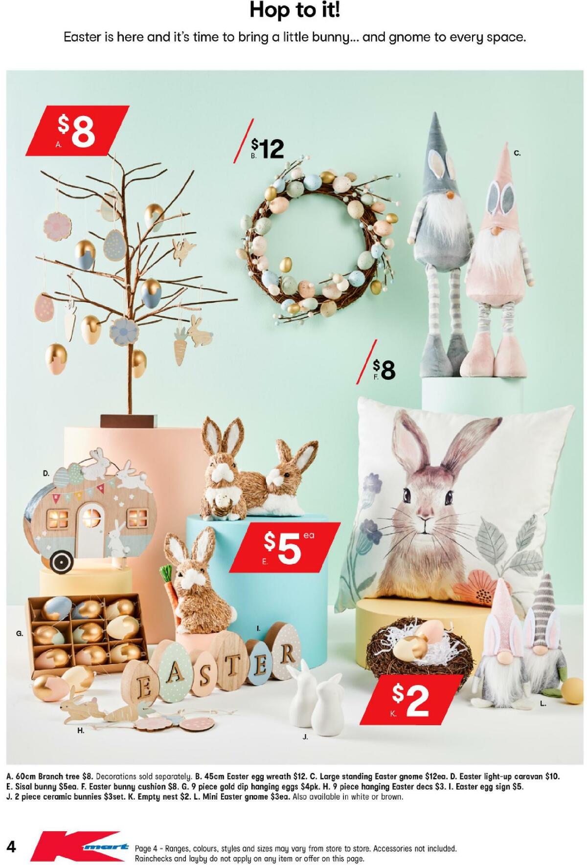 Kmart Join in this Easter Catalogues from 25 March