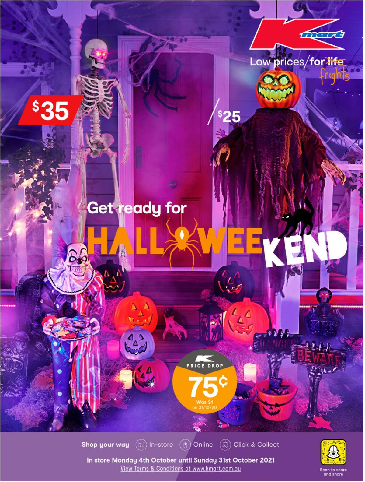 Kmart Halloween Catalogues from 4 October