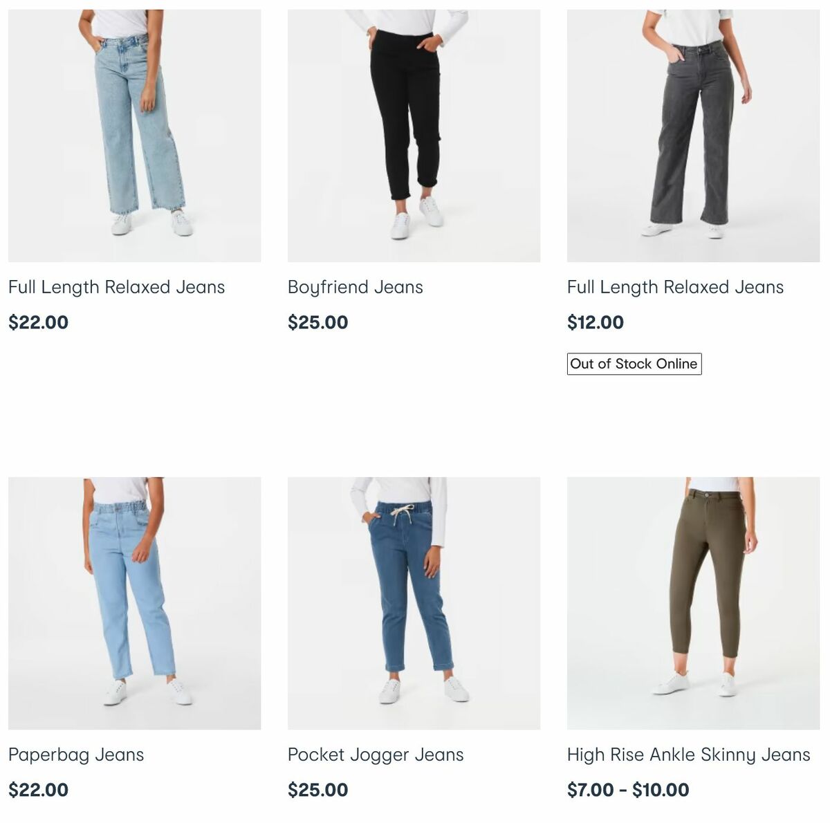 Kmart Womens Jeans Catalogues from 20 June
