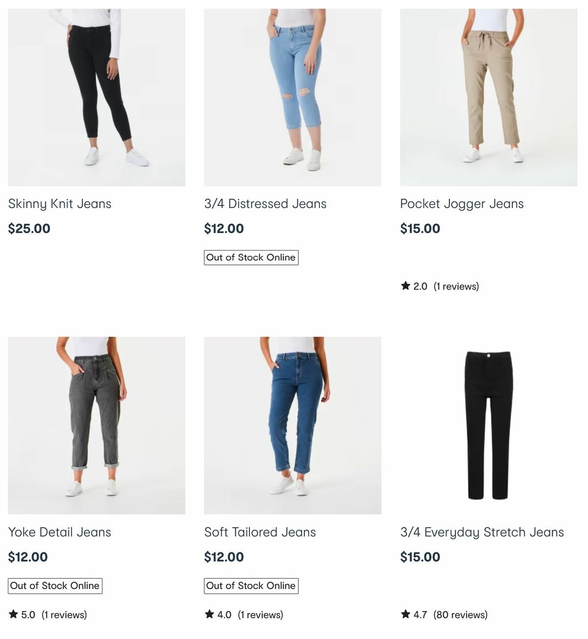 Kmart Womens Jeans Catalogues from 20 June