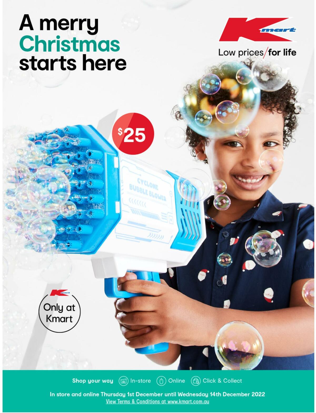 Kmart A Merry Christmas Starts Here Catalogues from 1 December