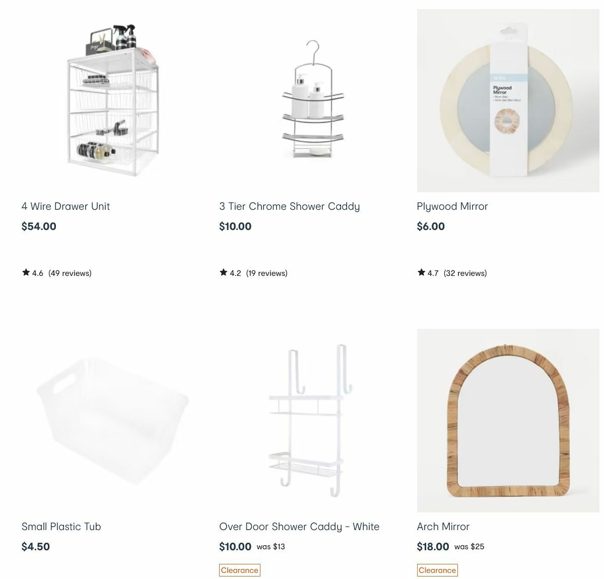 Kmart Bathroom Storage Catalogues from 18 January