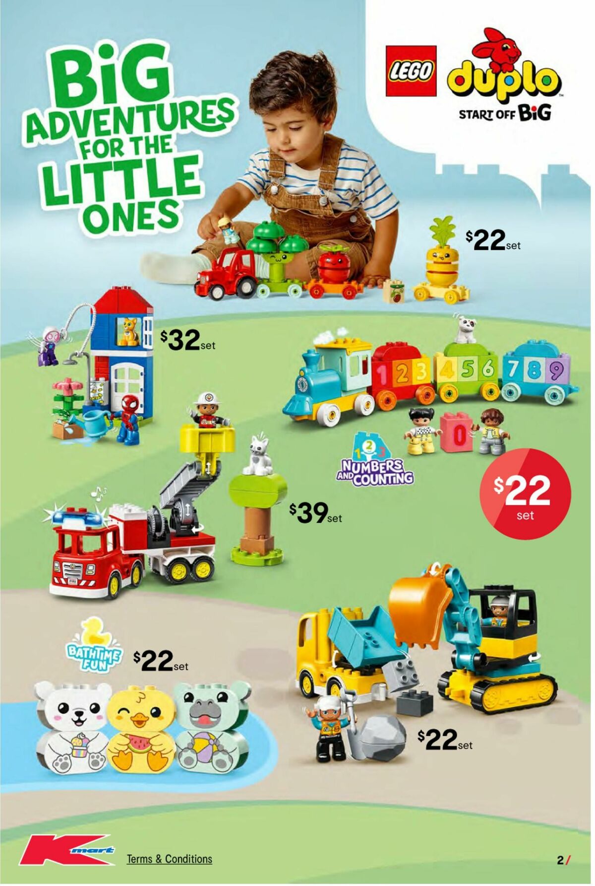 Kmart LEGO Sets for All Ages Catalogues from 17 August
