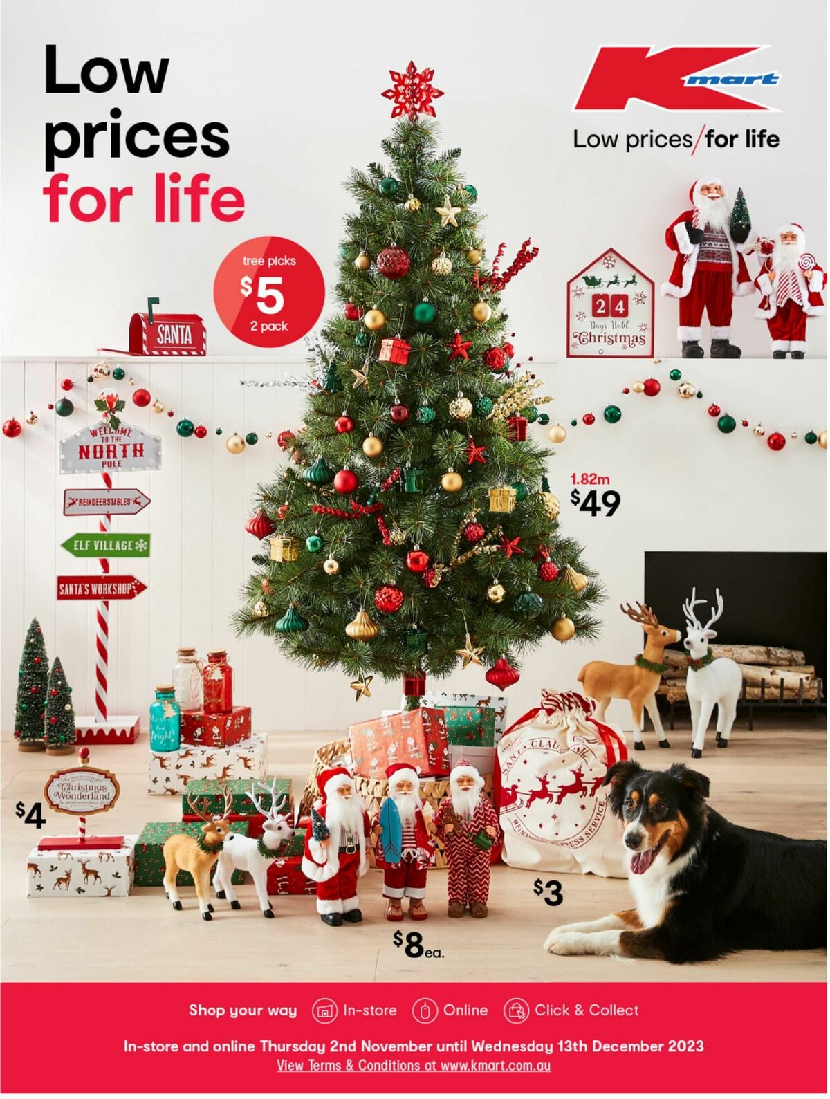 Kmart Low Prices for Life - Christmas Trends Catalogues from 2 November